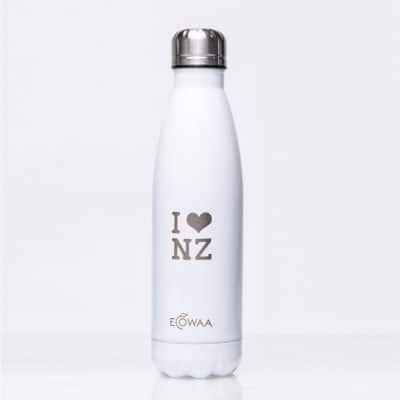 ecowaa-i-luv-nz-stainless-steel-water-bottle-white